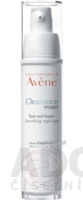 AVENE CLEANANCE Women Soin nuit zjemňujúca nočná starostlivosť 1x30 ml