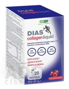 DIAS collagen liquid gél vo vrecúškach 1x20 ks