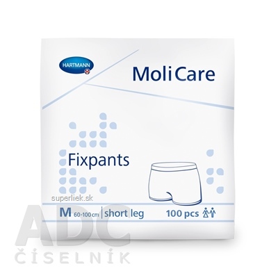 MoliCare Fixpants short leg M fixačné nohavičky (60-100 cm) 1x100 ks
