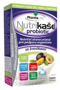 Nutrikaša probiotic - so slivkami 3x60 g (180 g)
