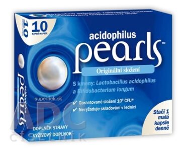 acidophilus pearls cps (inov. 2021) 1x10 ks
