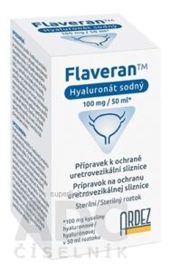 Flaveran roztok hyaluronátu sodného na uretrovezikálne podanie 1x50 ml