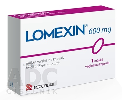LOMEXIN 600 mg cps vam (blis.PVC/PVDC/Al) 1x1 ks