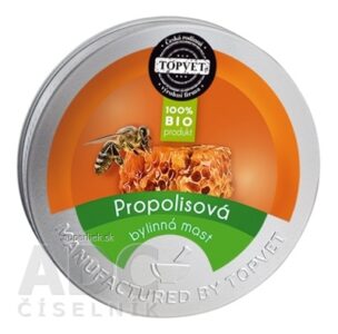 TOPVET Bio PROPOLISOVÁ masť bylinná 1x50 ml