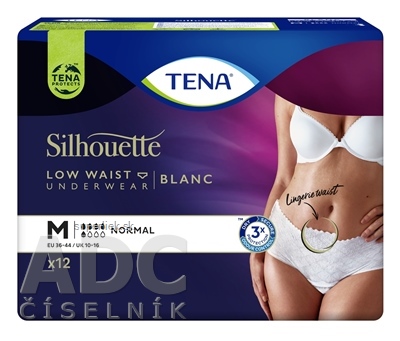 TENA Silhouette Normal M dámske naťahovacie inkontinenčné nohavičky 1x12 ks