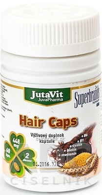 JutaVit Hair Caps cps 1x60 ks