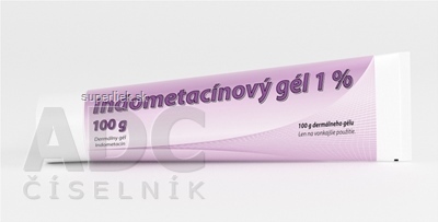 Indometacínový gél 1 % gel (tuba laminát.) 1x100 g
