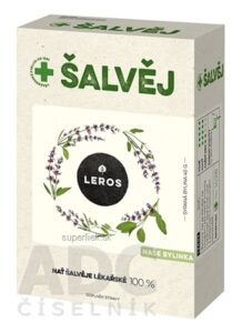 LEROS ŠALVIA bylinný čaj, sypaný (inov. 2021) 1x40 g