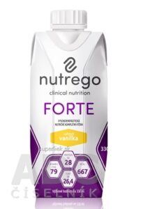 Nutrego FORTE s príchuťou vanilka 12x330 ml