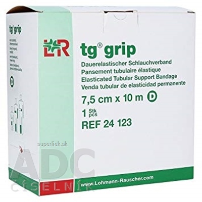 TG-GRIP D 7,5cm x10m výstužný tubulárny obväz na ruku (strednú), predkolenie rolka 1x1 ks