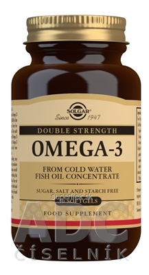 Solgar OMEGA 3 Double Strength cps 1x30 ks