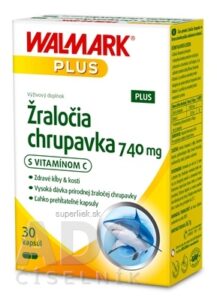 WALMARK Žraločia chrupavka PLUS 740 mg (inov.obal 2019) cps 1x30 ks