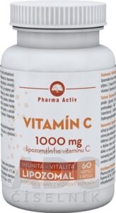 Pharma Activ Lipozomal Vitamín C 1000 mg cps 1x60 ks