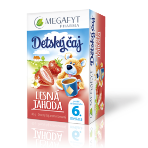 MEGAFYT Detský čaj LESNÁ JAHODA inov.2015, ovocný čaj, 20x2 g (40 g)
