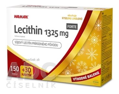 WALMARK Lecithin FORTE 1325 mg PROMO cps 150+30 navyše (180 ks)