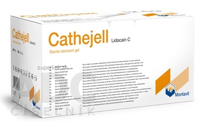 CATHEJELL LIDOCAIN C gel urt (lidokaínová instilácia 12,5 g) 1x25 ks