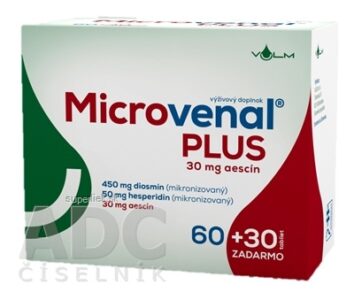 VULM Microvenal PLUS tbl flm 60+30 zadarmo (90 ks)