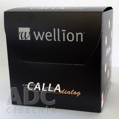 Wellion CALLA Dialog - Glukometer so zvukovým oznamovaním nameraných hodnôt, 1x1 set