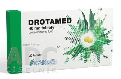 DROTAMED 40 mg tbl (blis.PVC/Al) 1x30 ks