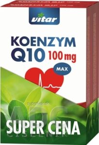 VITAR KOENZYM Q10 MAX 100 mg DUOPACK cps 2x60 ks (120 ks), 1x1 set