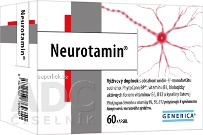 GENERICA Neurotamin cps 1x60 ks