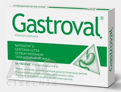 Gastroval + cps 1x15 ks