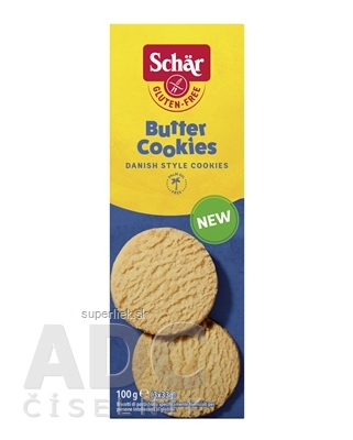 Schär BUTTER COOKIES sušienky bezgluténové 1x100 g