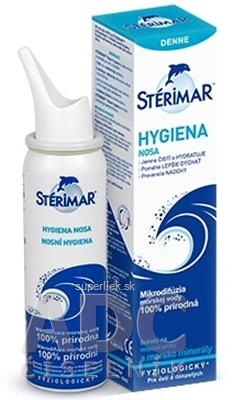 STERIMAR Hygiena nosa nosový sprej s obsahom morskej vody (fyziologický) 1x100 ml