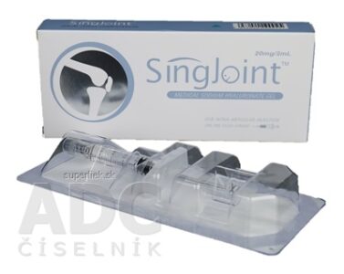 SingJoint intraartikulárny gél 20 mg s lekárskym hyaluronátom sodným, v predplnenej striekačke 1x2 ml