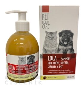 PET HEALTH CARE LOLA šampón pre mačky a psy 1x250 ml