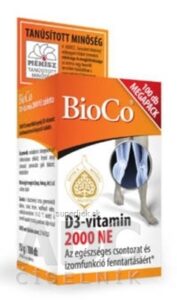 BioCo Vitamín D3 2000 NE tbl 1x100 ks
