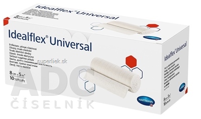 Idealflex universal obväz univerzálny trvalo elastický, 8 cm x 5 m, 1 ks