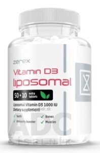 Zerex Vitamín D3 lipozomál 1000 IU tbl 1x60 ks