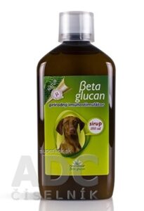 NATURES Beta glucan sirup pre zvieratá 1x500 ml
