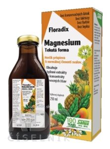 SALUS Floradix Magnesium tekutá forma 1x250 ml
