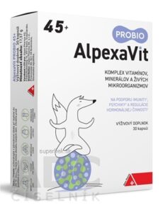 AlpexaVit PROBIO 45+ cps (inov.2023) 1x30 ks