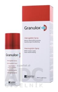 Granulox Hemoglobínový sprej na ošetrenie chronických rán 1x12 ml