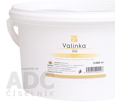 Valinka žltá vazelína 1x3000 ml