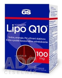 GS Koenzým Lipo Q10 100 mg cps 1x60 ks