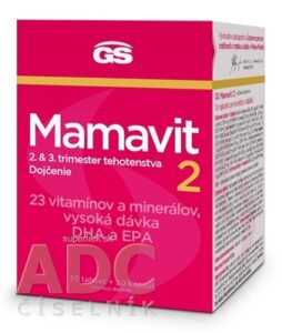 GS Mamavit 2, Tehotenstvo a dojčenie tbl 30 + cps 30 (60 ks)