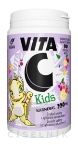 Vitabalans VITA C Kids KARNEVAL 100 MG tbl mnd 1x90 ks