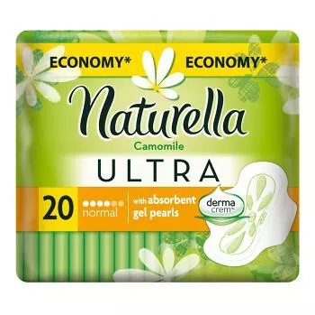 Naturella Ultra Normal Harmanček hygienické vložky s krídelkami 1x20 ks