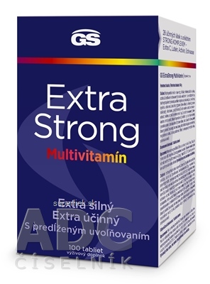 GS Extra Strong Multivitamín tbl 1x100 ks