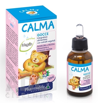Pharmalife CALMA DROPS (GOCCE) kvapky pre deti 1x30 ml