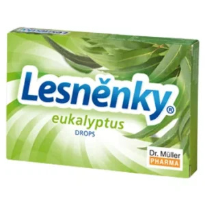 Dr. Müller Lesněnky Eukalyptus drops, bez cukru so sladidlom 1x38 g