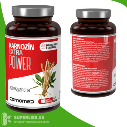 CarnoMed Karnozín EXTRA Power cps 1x90 ks