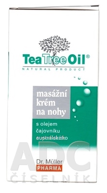 Dr. Müller Tea Tree Oil MASÁŽNY KRÉM NA NOHY 1x200 ml