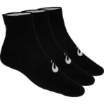 Asics Quarter Sock Športové ponožky, 3ks, čierne, unisex, veľ. 39-42