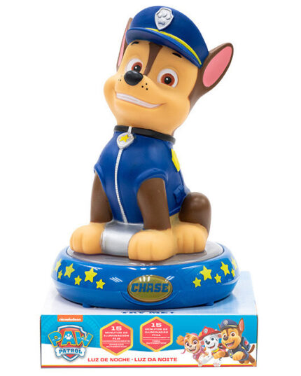 Kids Euroswan 3D nočné svetlo - Paw Patrol, Chase