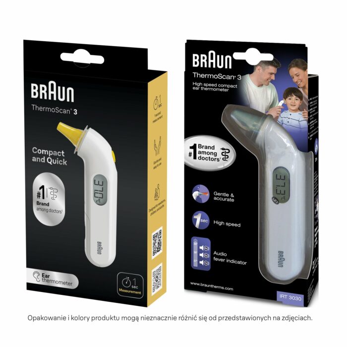 BRAUN ThermoScan 3 IRT3030 ušný teplomer